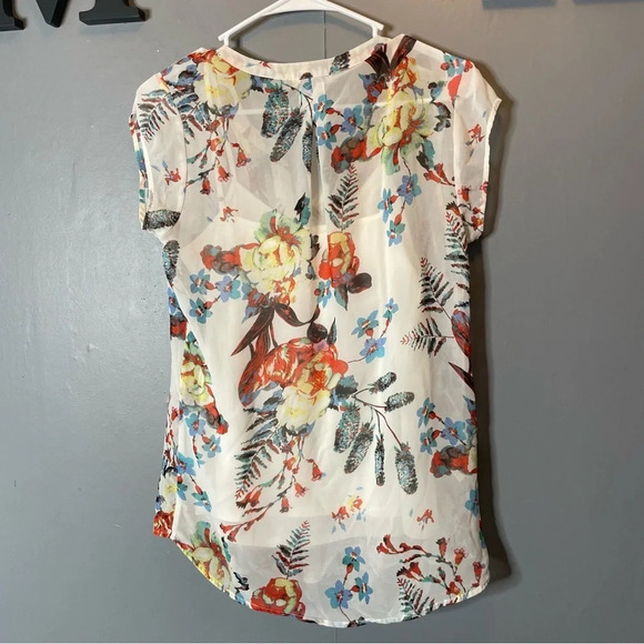 Daniel Rainn Malaika Henley Blouse size small - Picture 10 of 11